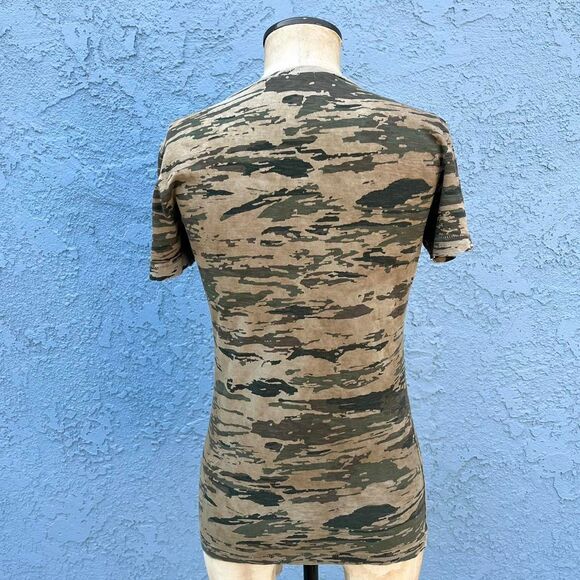 J Brand Women's Small Camo Tee Tree Print Camouflage T-shirt - Picture 3 of 7